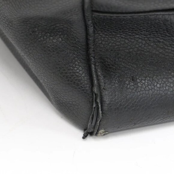 Chanel Caviar Shoulder Tote Bag - Black - Picture 10 of 14